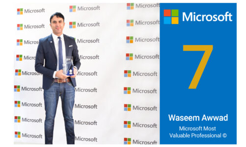 Waseem Awwad Wins Microsoft Award for the seventh Year in a Row
