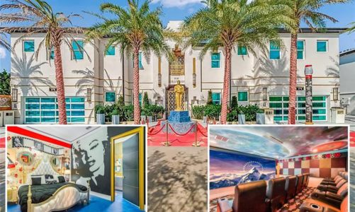 This $11.75M Florida mansion is a Hollywood fever dream