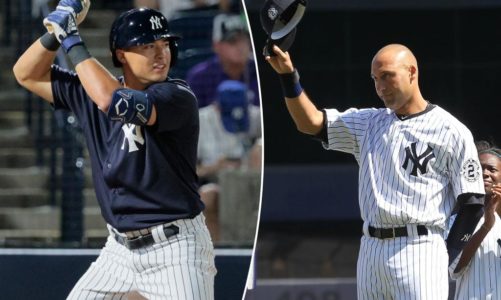 Derek Jeter gives shoutout to Anthony Volpe before Yankees debut