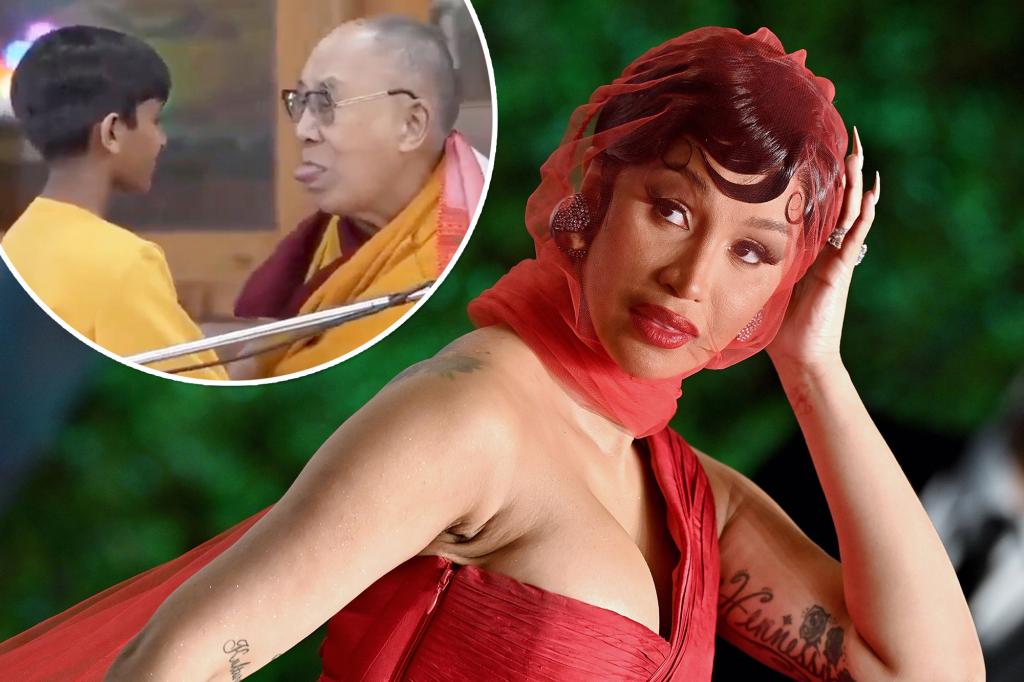 Cardi B slams Dalai Lama’s tongue sucking debacle: ‘Predators’ are everywhere Cardi B slams Dalai Lama’s tongue sucking debacle: ‘Predators’ are everywhere