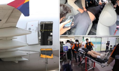 Flier arrested for opening jet door mid-flight