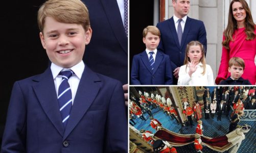 Prince George will wear a sword and guard king at coronation
