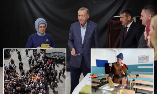 Turkish President Erdogan holds early lead in national election, state-run news claims