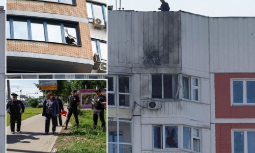 Drones strike Moscow as fresh wave of Russian air attacks hit Ukraine