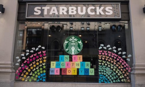 Starbucks denies it banned in-store Pride decorations