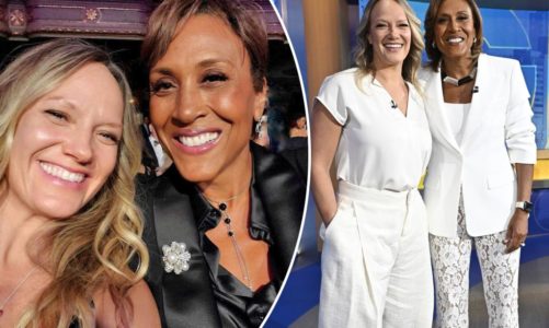 ‘GMA’ anchor Robin Roberts marries Amber Laign