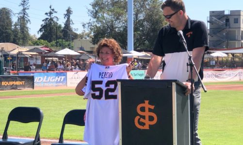 San Jose Giants pay tribute to players’ ‘patron saint’ for 52-year career
