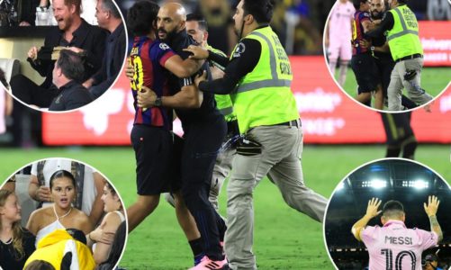 Lionel Messi’s bodyguard confronts fan at Inter Miami-LAFC match