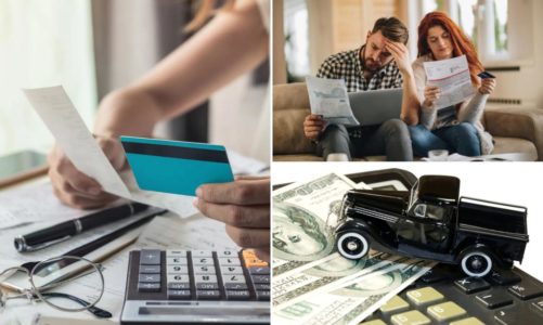 Credit card and car loan defaults hit 10-year high as inflation squeezes families