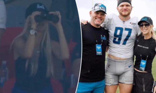 Lions’ Aidan Hutchinson’s mom back in prime-time spotlight