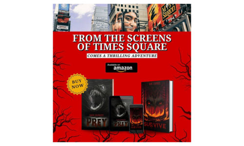 Indie Author Dan Durkee’s Thrillers ‘Prey’ and ‘Survive’ Garner Acclaim: Times Square Spotlight, Glowing Reviews, and Forbes Recognition