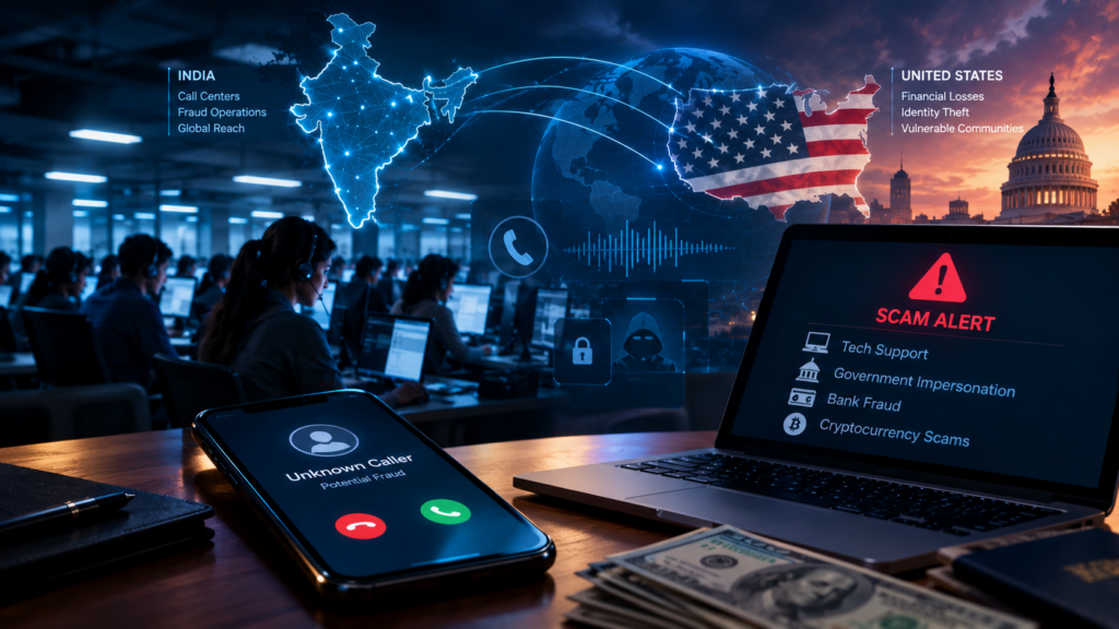 The Silent Siege: How India’s Call Center Scams Are Draining American Savings — and Why Washington’s Patience Is Fading The Silent Siege: How India’s Call Center Scams Are Draining American Savings — and Why Washington’s Patience Is Fading